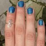 Hand Hammered Solid Sterli..